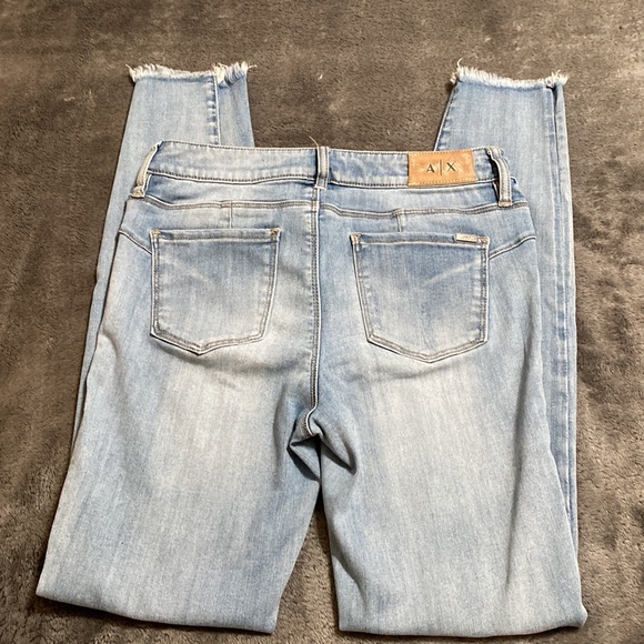 Armani exchange super skinny lift up size 27 light wash like new 🔥🔥💯👍 - Picture 16 of 16